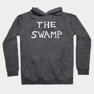 SWAMP WOOD BURN LOGO WHITE Hoodie